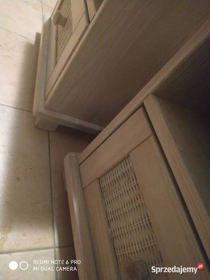 Komoda drewniana z szafkami lubuskie Gorzów Wielkopolski