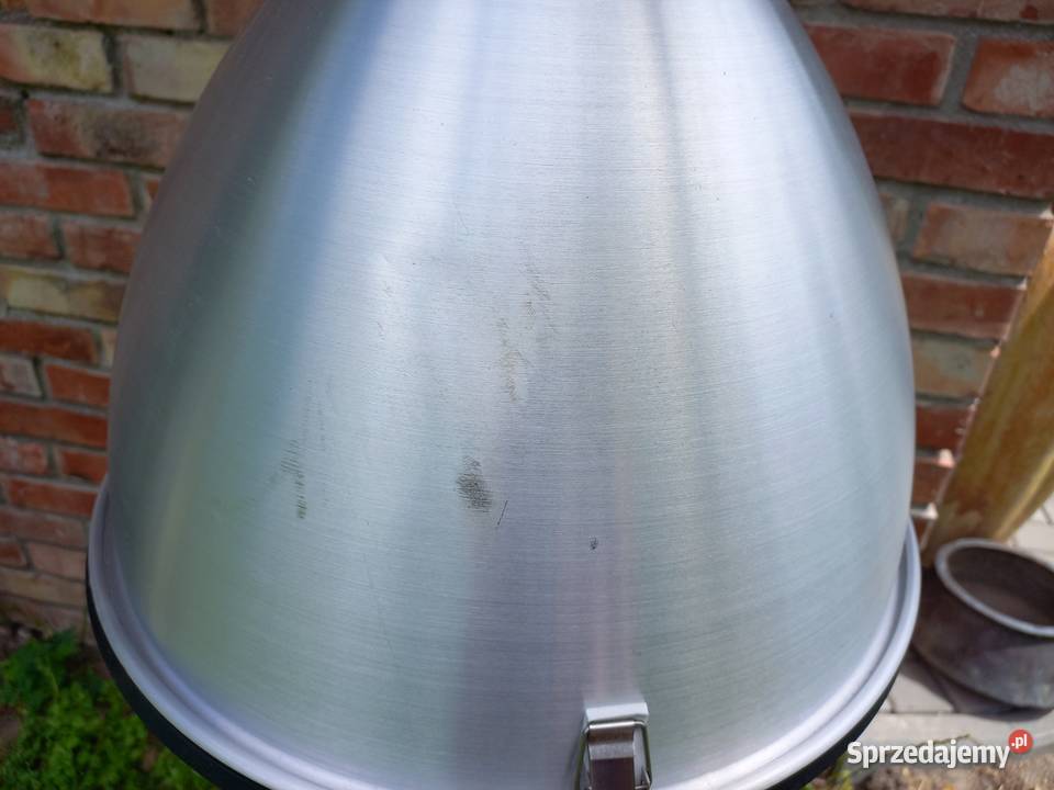 Żyrandol Metalowy Lampion b duży Lampa sufitowa odcienie szarości Gawroniec sprzedam