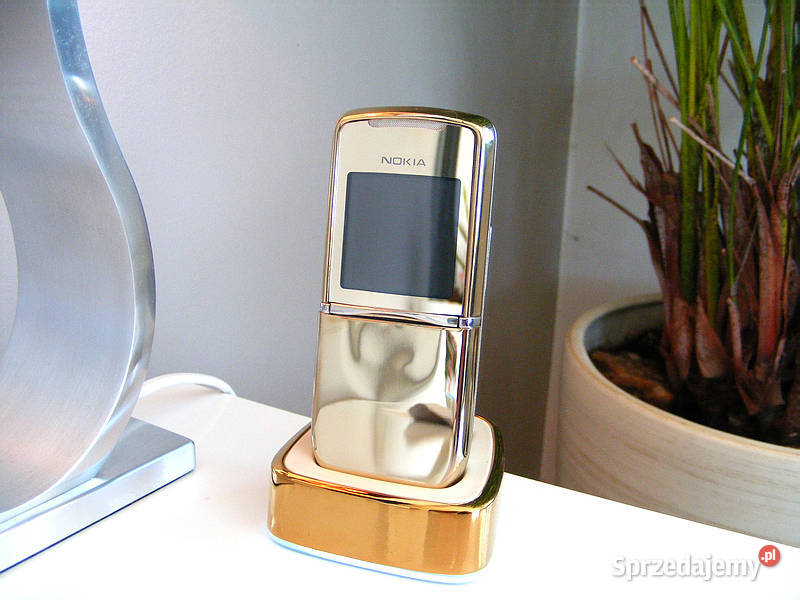 Telefon Nokia 8800 Sirocco Gold 18k ochrona