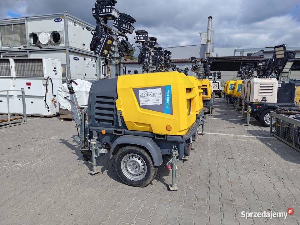 WYNAJEM MASZT OŚWIETLENIOWY ATLAS COPCO H6 dolnośląskie Jelenia Góra