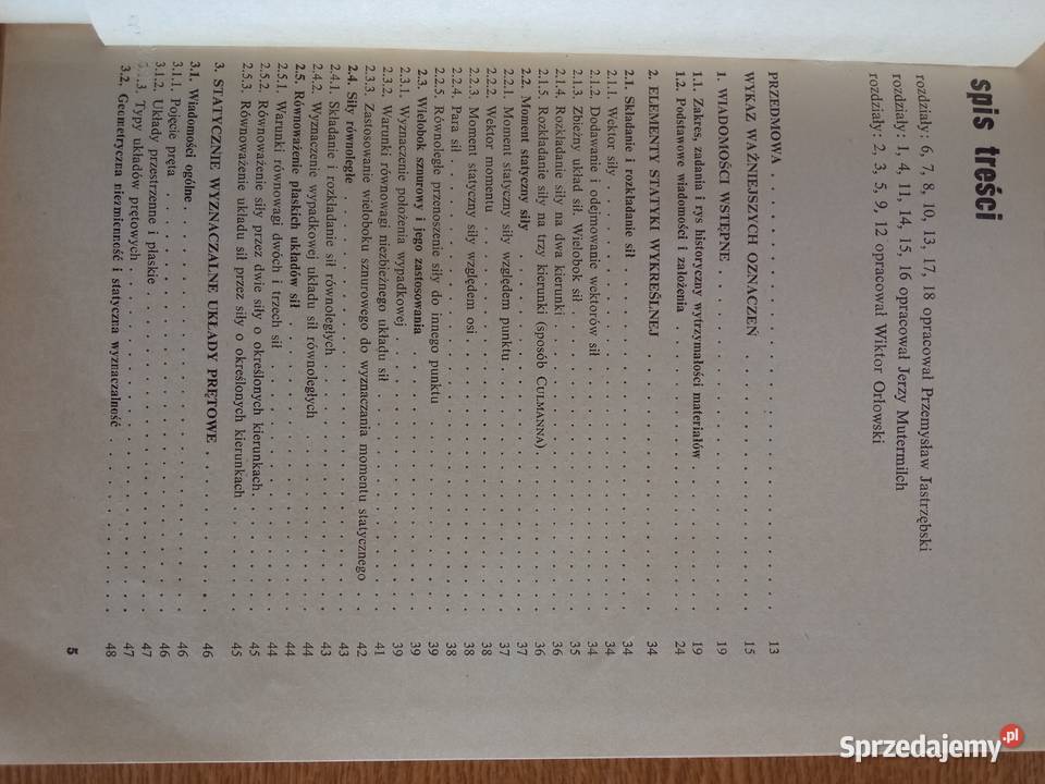 Wytrzymałość Materiałów PJastrzębski JMutermilch studia Wrocław