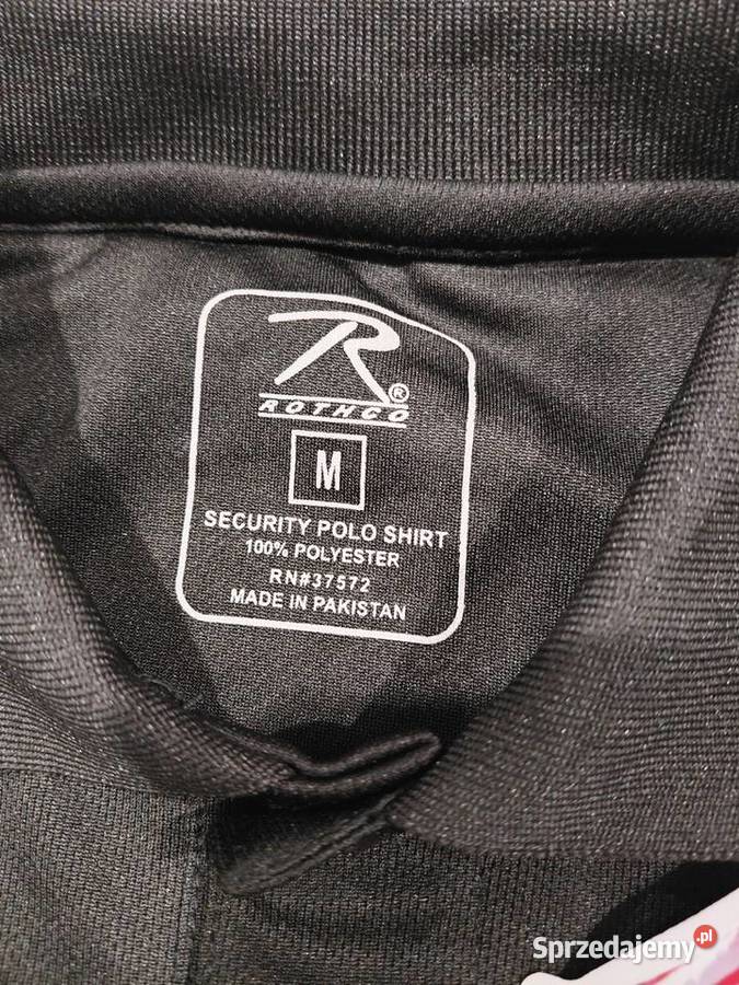 Bluza polo Rothco SECURITY Medium Ochrona Wrocław sprzedam