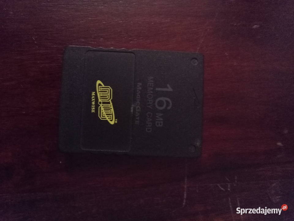 Sprzedam kartę pamięci 16 mb do playstation 2 Sony Playstation 2 Warszawa