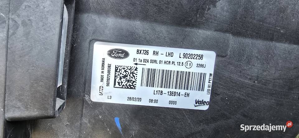 Lampy lewa prawa puma