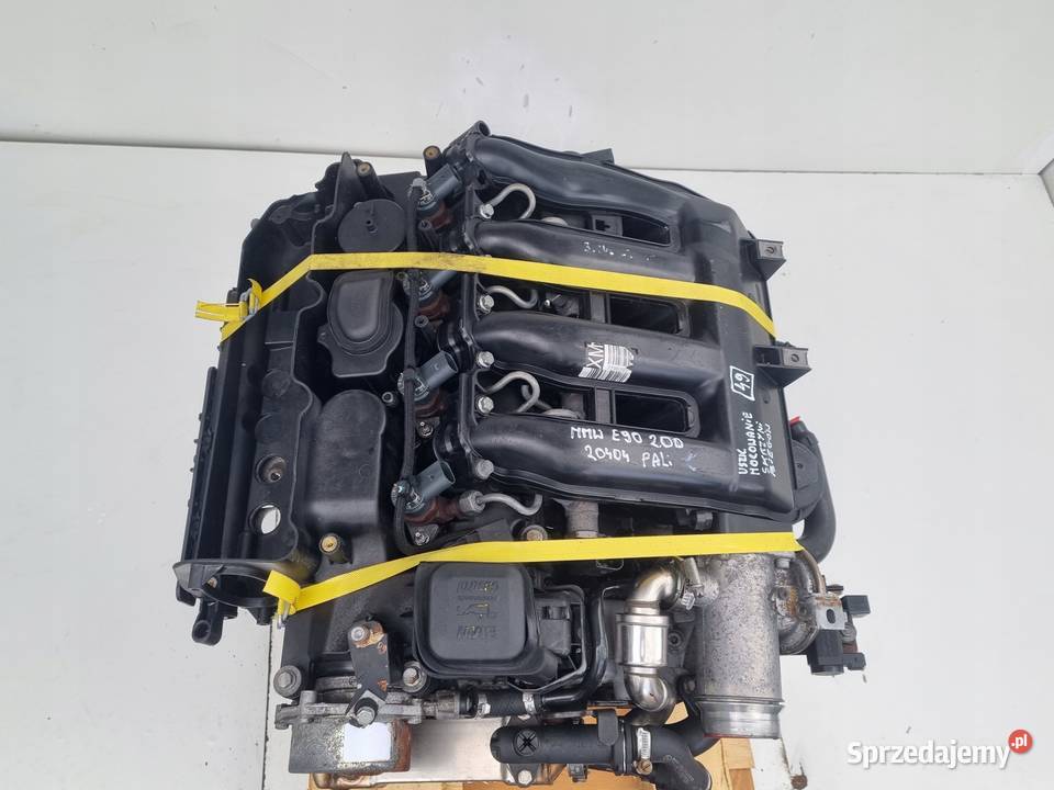 SILNIK KOMPLET BMW E90 E91 20 D DIESEL 150 osobowe Janów sprzedam