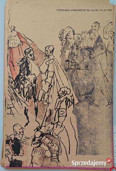 Topolskis Chronicle Vol 2 1954 komplet Warszawa