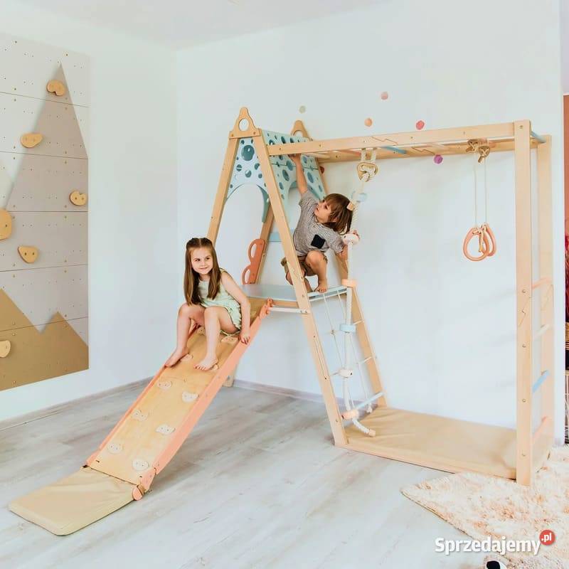 domowy plac zabaw Circle drewnopastel Kraków