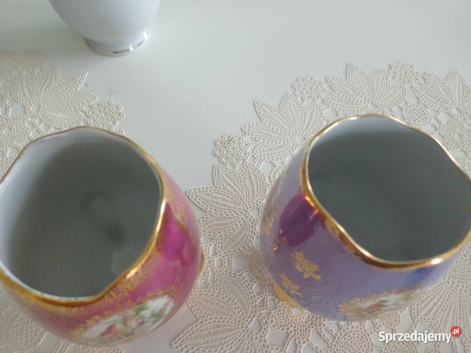 Wazoniki ozdobne porcelanowe Poznań