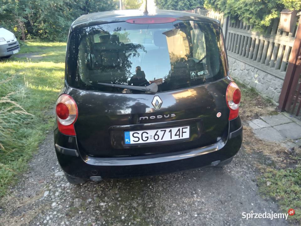 Renault Modus 16 benzyna 2006 ESP Modus śląskie Częstochowa