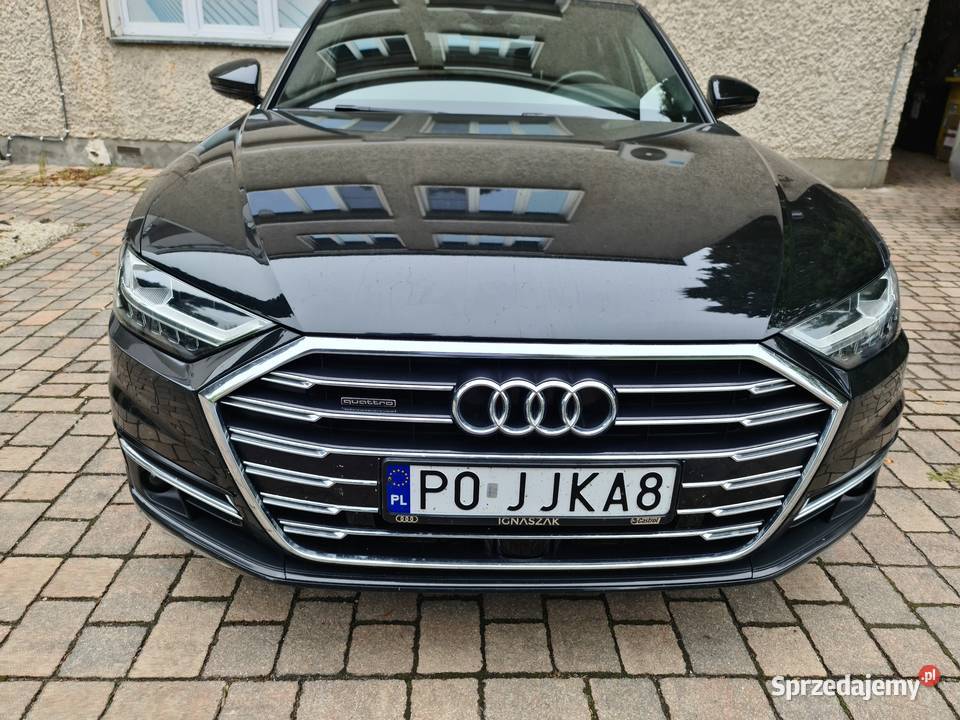 AUDI A8 D5 50 tdi led matrix Quattro Tiptr 58t nieuszkodzony Puszczykowo