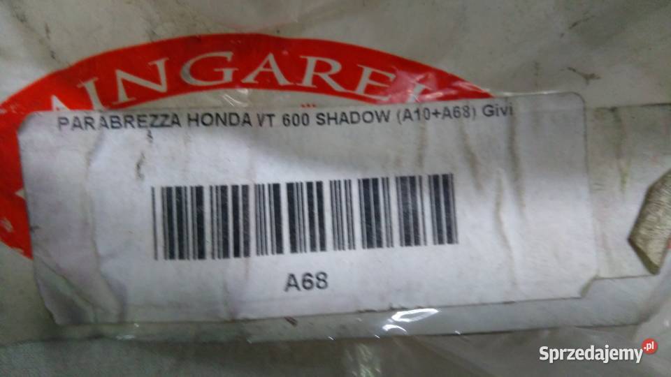 STELAŻ UCHWYT MOCOWANIE SZYBY GIVI HONDA VT 600 Mocowania i uchwyty podlaskie