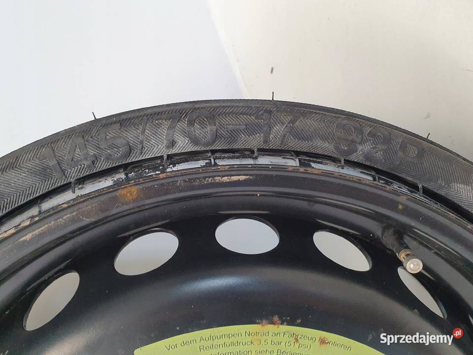 KOŁO DOJAZDOWE Mercedes SLK R171 dojazdówka