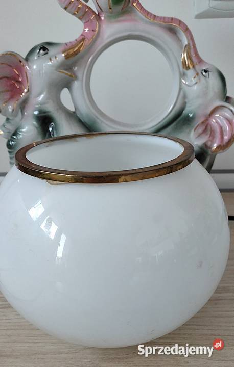 lampka ceramiczna słonie