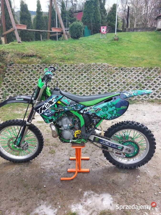 Kawasaki kx 250 2t 9999km Skawica sprzedam