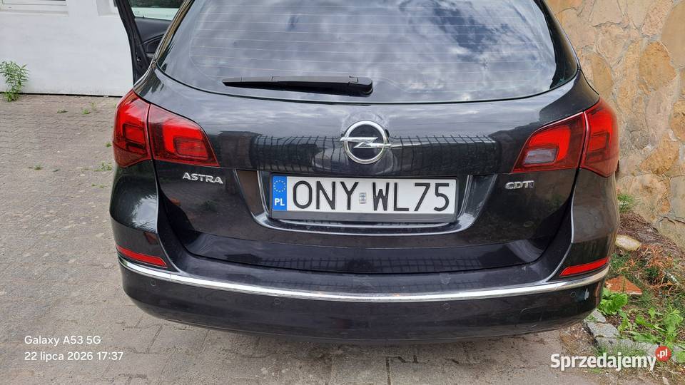 Sprzedam opel Astra J Rok produkcji 2013 Opole