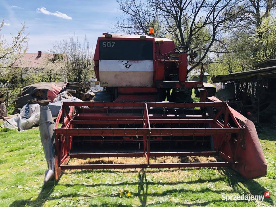 Kombajn massey ferguson 507 nieuszkodzony Jasło