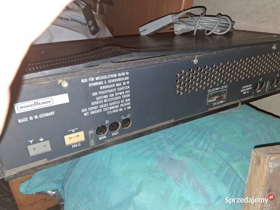 Wzmacniacz quadrofoniczny NordMende Q40 dolnośląskie Zgorzelec