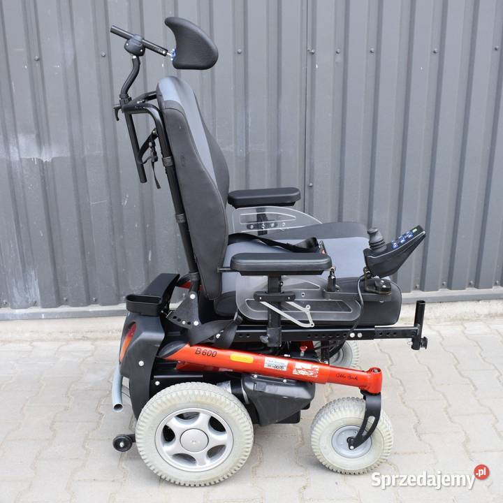 Wózek inwalidzki elektryczny Otto Bock B600 szeroki nowe aku