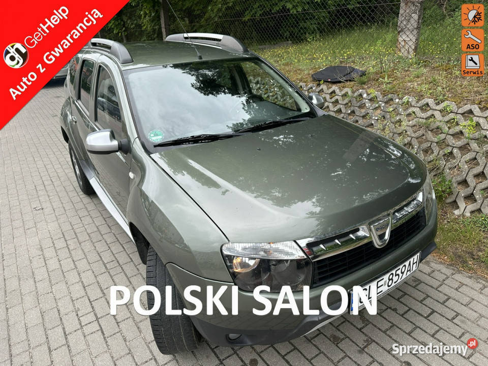 Dacia Duster Polski salon klimatyzacja bluetooth możliwa zamiana Wejherowo