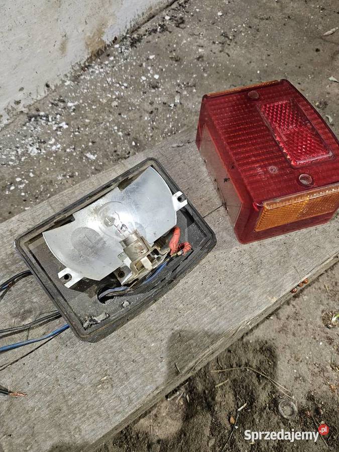 Tylna Lampa Wsk 125 Kos Romet Chart Oryginał Kłodawa sprzedam