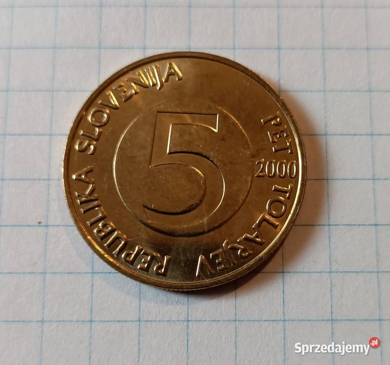 5 TOLARÓW 2000 SŁOWENIA sprzedam