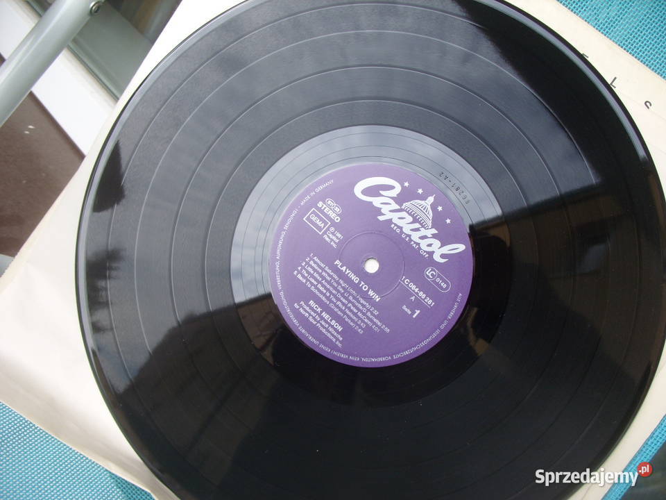 Rock LP RICK NELSON PLAYNG TO WIL 1981 dolnośląskie Wołów sprzedam