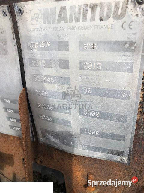 Manitou 731 Skrzynia Biegów Jastrzębniki