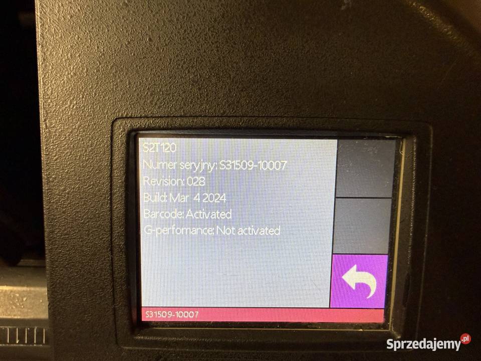 ploter Summa SClass S2120T Nóż Aktywny funkcja małopolskie Kraków