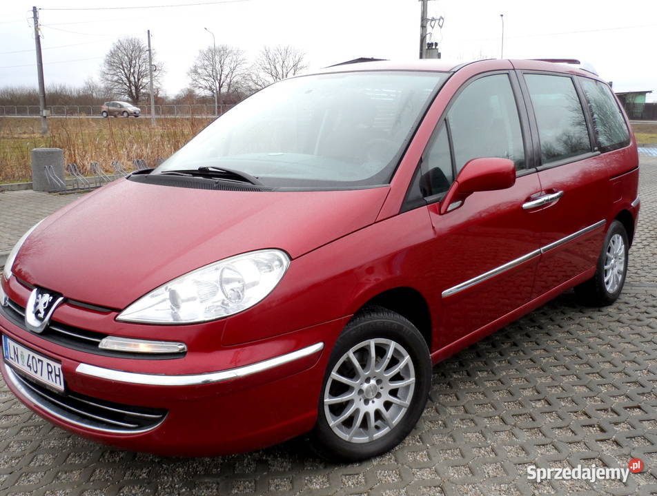 PEUGEOT 807 20 Hdi 120 7 Osób LIFT Piekny welurowa tapicerka Bochnia