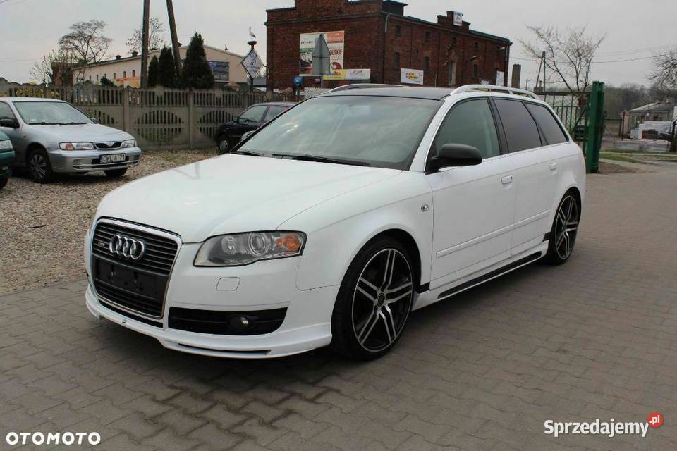 AUDI A4 B7 SPOILER ZDERZAKA SLINE SPOILER A4 B7 Otwock sprzedam
