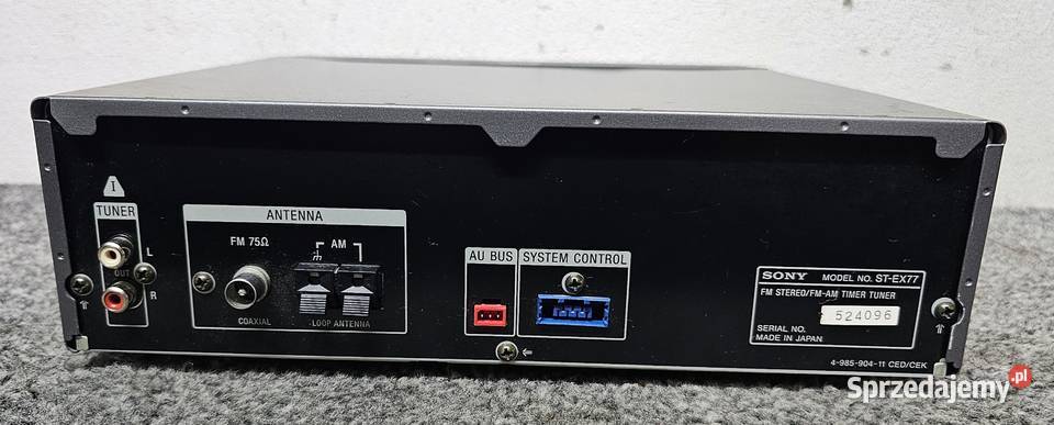 tuner SONY STEX77 RDS Stereo Radioodtwarzacze Kraków