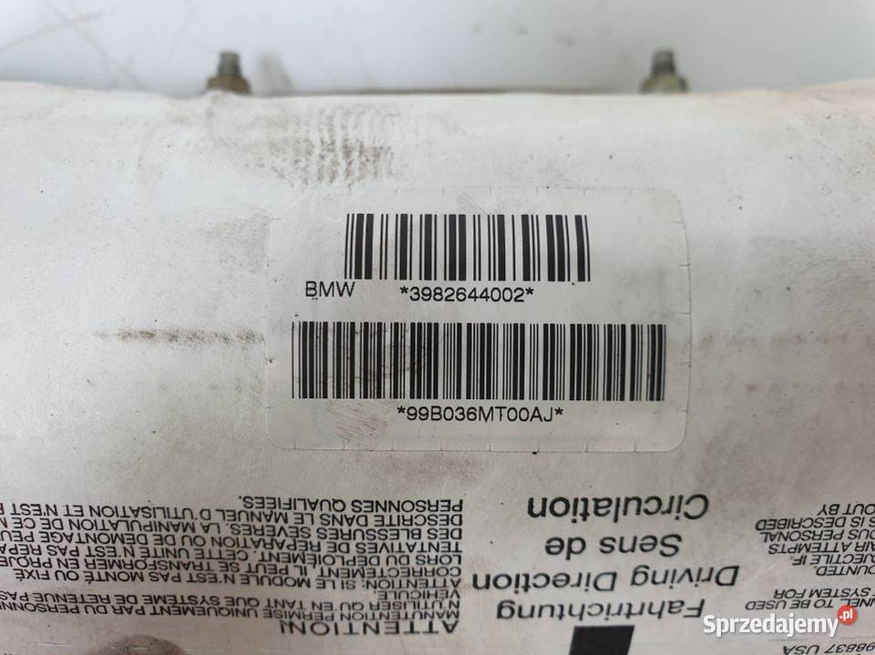 PODUSZKA AIRBAG BMW E46 3982644002 kujawsko-pomorskie Lipno
