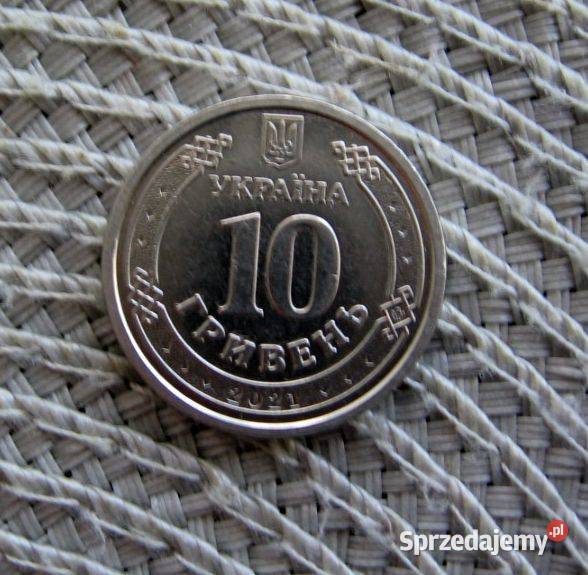 Ukraina 10 Hrywien 2021r Ładna wielkopolskie Kalisz
