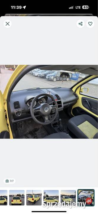 Vw lupo 14 benzyna 2000 Klimatyzacja Elektryka Kielce