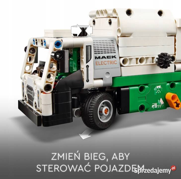 LEGO Technic Śmieciarka Mack LR Electric 42167 Mikołów