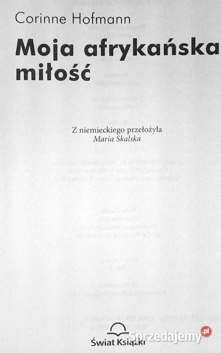 Moja afrykańska miłość Biała Masajka wraca do