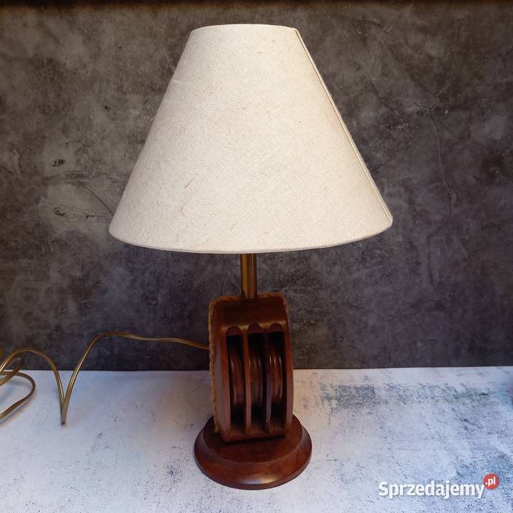 Marynistyczna lampa stołowa lampka bloczek Warszawa sprzedam