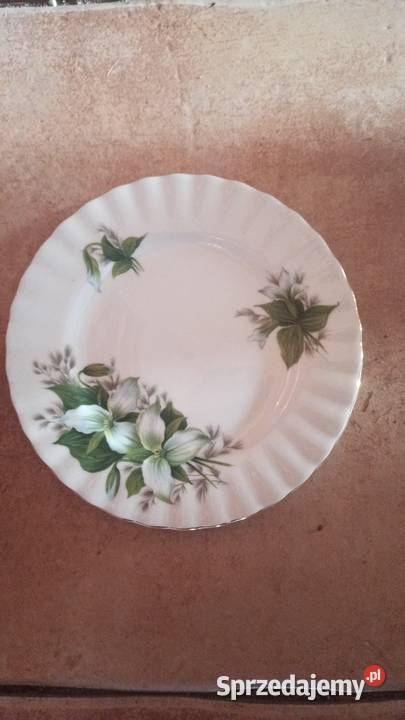 Talerzyk deserowy Royal Albert Trillium England Gdańsk