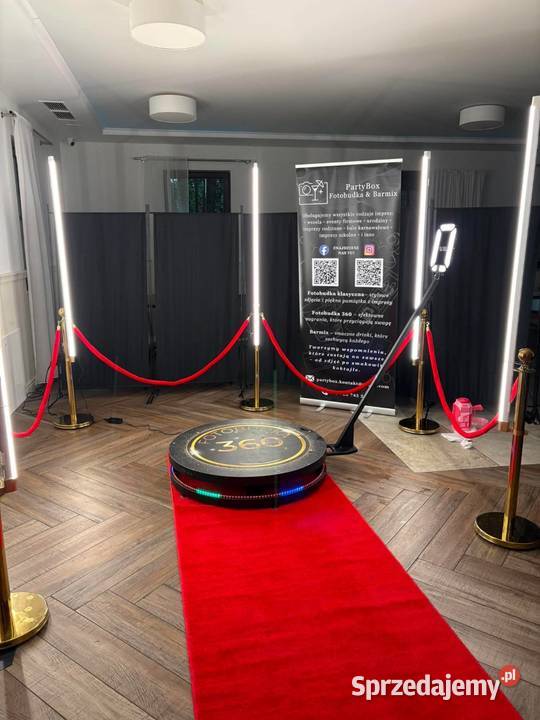 Wynajem Fotobudka klasyczna i Fotobudka 360 HIT Kłodzko