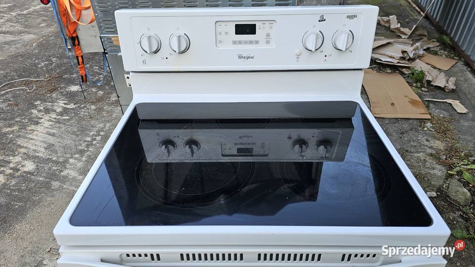 duża kuchnia ceramiczna gazowa General Elektric Kuchenki i piekarniki Warszawa sprzedam