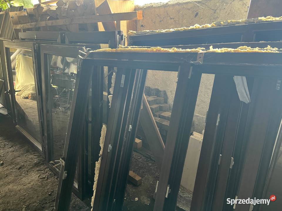 Okna demontażu Okazja Okna ścienne sprzedam