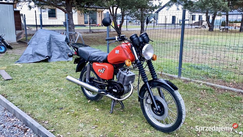 MZ etz 125150 1986r renowacji Ostrowiec Świętokrzyski