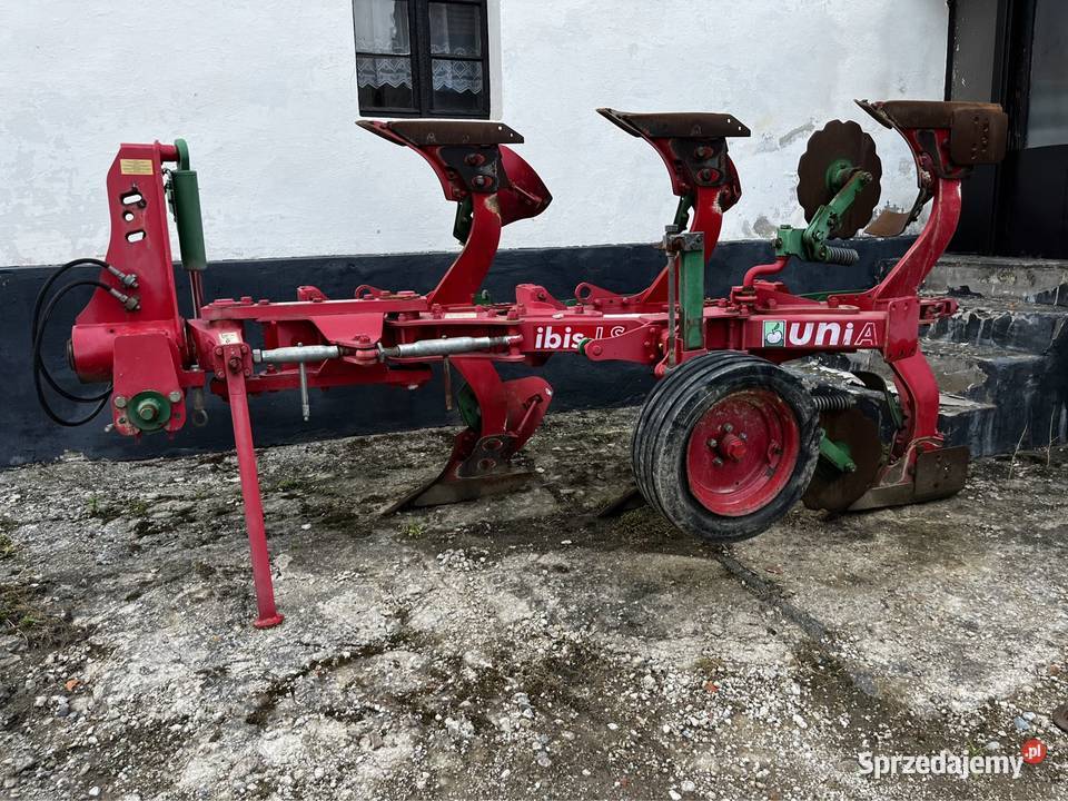 Pług obrotowy UNIA IBIS LS 3 Super stan Marcinowice