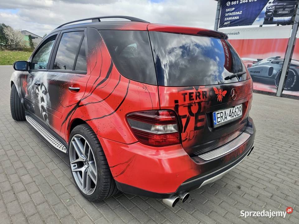 OKAZJA Mercedes ML 280 30d 4x4 Ręcznie Malowany ML Mrągowo
