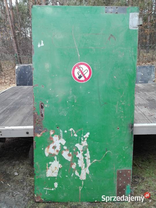 Drzwi metalowe na budowę warsztat tymczasowe Skarżysko-Kamienna