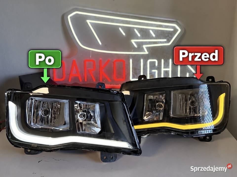Reflektor MAN TGX TG3 TGS TGM TGL regeneracja Ostrów Wielkopolski