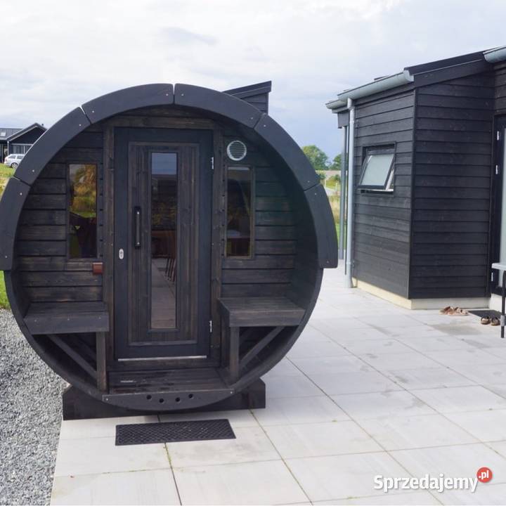Sauna ogrodowa sauna beczka 4m z piecem mazowieckie Płock