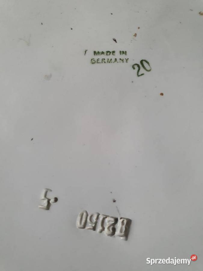 talerz porcelanosygnowany chata górska Zabrze