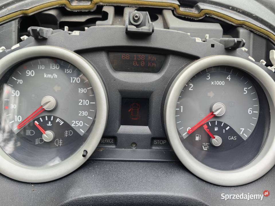 licznik zegary megane 2 przebieg 68