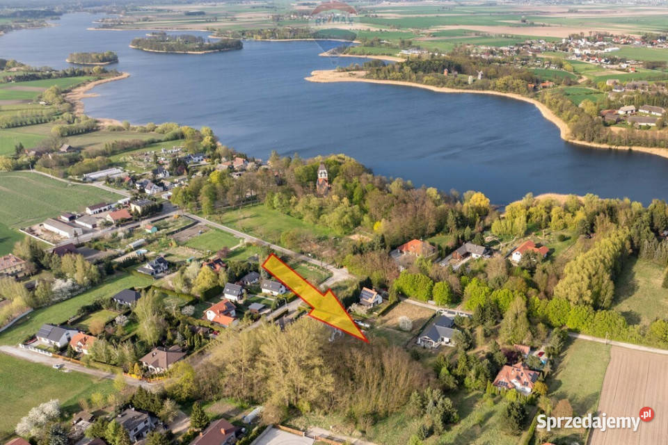 Lednogóra działka z mediami Jeziorem Lednickim